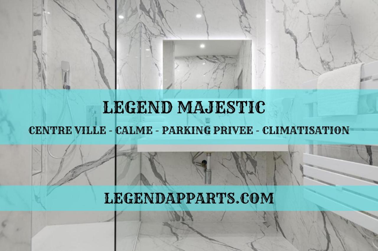 Legend Majestic - Parking Privé- Climatisation - Gare - Centre Ville Mâcon Esterno foto