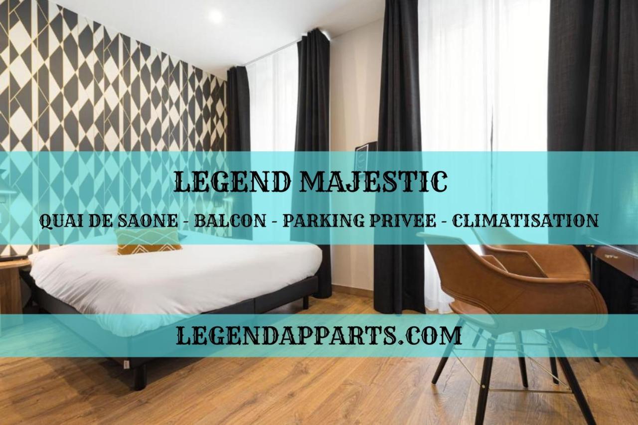 Legend Majestic - Parking Privé- Climatisation - Gare - Centre Ville Mâcon Esterno foto